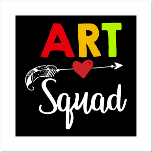 Art Squad Teacher Back To School Posters and Art